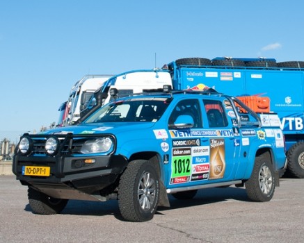 Foto S VW Amarok On Air In Le Dakar TTM Nl